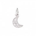 Charm donna DoDo in Oro Bianco  Segui i tuoi sogni -  DMLU/OB/B