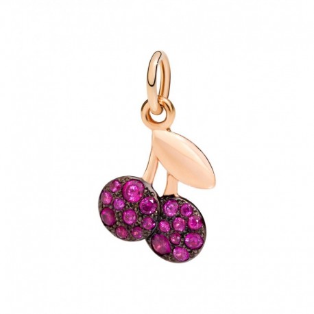 Charm donna DoDo in Oro Rosa -  DMCHERRY/9/RU/K