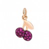 Charm donna DoDo in Oro Rosa -  DMCHERRY/9/RU/K