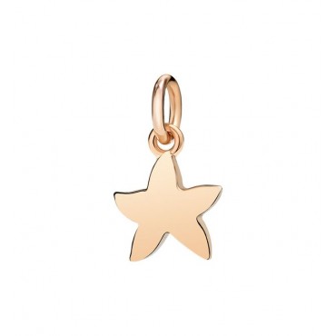 Ciondolo Stella in oro rosa 9 kt