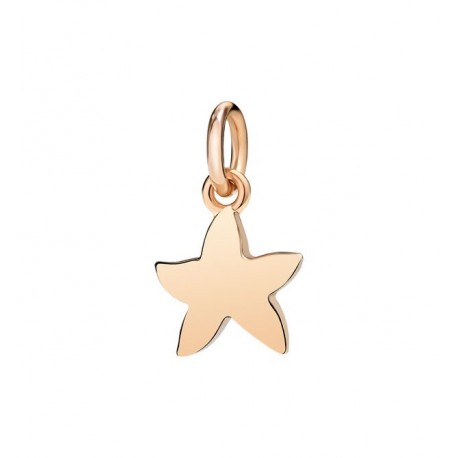 Ciondolo Stella in oro rosa 9 kt