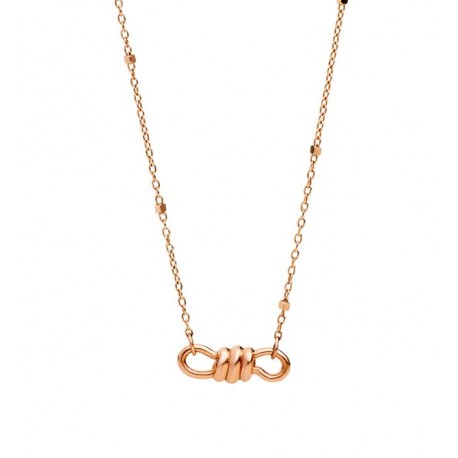 Collana  Dodo Nodo in Oro rosa