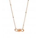 Collana  Dodo Nodo in Oro rosa