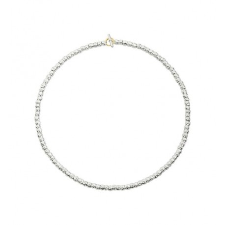 Girocollo Granelli Dodo in Argento e oro / Silver e gold