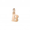 Lettera B Ciondolo in Oro Rosa 9Kt - DoDo