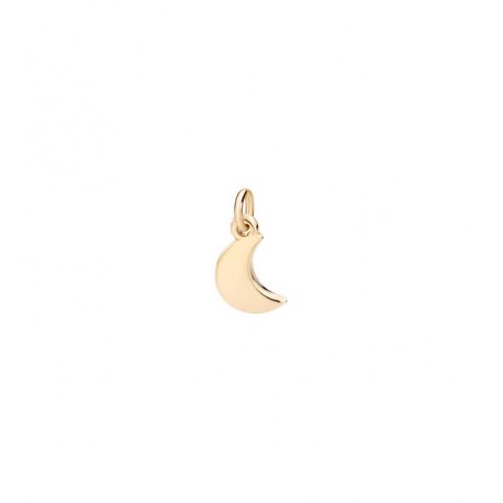 Mini ciondolo Luna in orogiallo 18 carati -DoDo