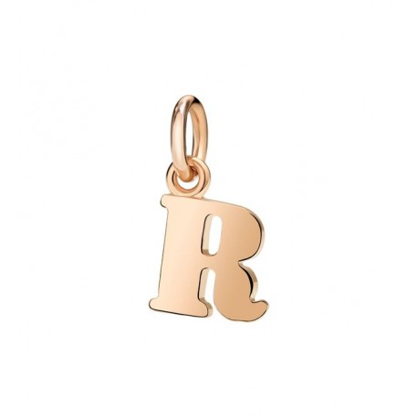 Ciondolo Donna DoDo Lettera R in  Oro Rosa