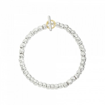 Kit Bracciale Granelli Dodo in Argento e oro / Silver e gold