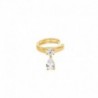 Earcuff Goccia  Lauren P. Jewels in Argento Placcato Oro Giallo con Zircone