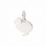 Charm UNISEX DoDo in Oro Bianco DMB9019_DODOM_000OB