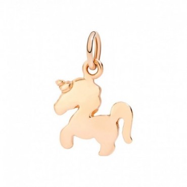 Charm donna DoDo in Oro Rosa Ciondolo Unicorno Sei Magico -  DMLEG/UNI/9/K