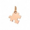 Ciondolo  Dodo Puzzle Versione Sinistra in Oro rosa