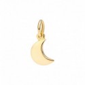 Charm donna DoDo in Oro Giallo Ciondolo Mezza Luna Segui i tuoi sogni