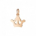 Corona Regina Ciondolo in Oro Rosa 9Kt - DoDo