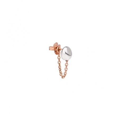 Orecchino Donna DoDo Pepita con Catena in  Argento925 e oro rosa 9ctSKU DHC0003_PEPIT_0009A