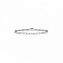 Bracciale Tennis Recarlo Collezione Face Cube in Oro 750 - T39SE884/D-18