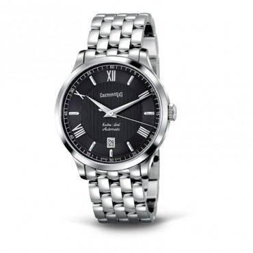 Orologio Eberhard   Extra-Fort Automatico cassa da 40mm in Acciaio quadrante Grigio cinturino in Acciaio