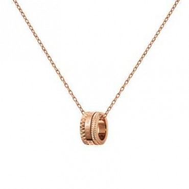 Collana Daniel Wellington Collezione Elevation Necklace in Acciao Placcato Oro Rosa