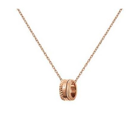Collana Daniel Wellington Collezione Elevation Necklace in Acciao Placcato Oro Rosa