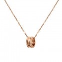 Collana Daniel Wellington Collezione Elevation Necklace in Acciao Placcato Oro Rosa