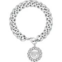 Bracciale Catena Donna Collezione Chain con Logo Pendente