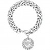 Bracciale Catena Donna Collezione Chain con Logo Pendente