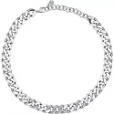 Collana Catena Donna Chiara Ferragni Collezione Chain con Zirconi Bianchi