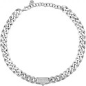 Collana Catena Donna Chiara Ferragni Collezione Chain con Zirconi Bianchi
