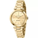 Orologio Donna Chiara Ferragni Collezione Contemporary Cassa 34mm Quadrante con Zirconi Cinturino Placcato Oro Giallo