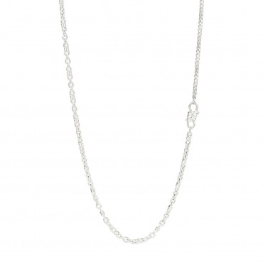 Collana Dodo Nodo in argento 925 con chiusura moschettone Nodo