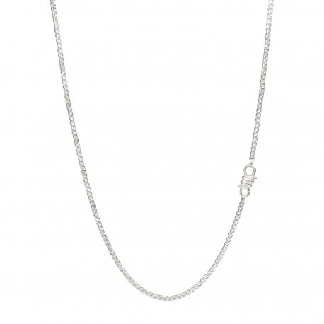 Collana Dodo Nodo in argento 925 con chiusura moschettone Nodo