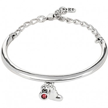 Bracciale Donna Unode50 Collezione Emotions  Linea Lovekey con Pendenti