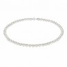 Collana Perle Donna Comete in Oro Bianco e Perle 4,5/5