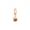 Orecchino Dodo Pendente Moon & Sun In Oro Rosa 9k DHC2015MOSUNDBR9R