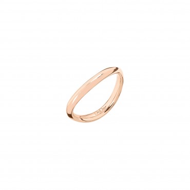 Anello Dodo Wave Essential in Oro Rosa 9Kt