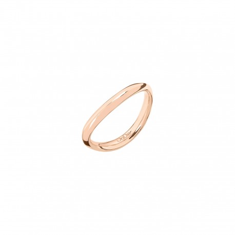 Anello Dodo Wave Essential in Oro Rosa 9Kt