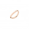 Anello Dodo Wave Essential in Oro Rosa 9Kt