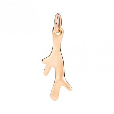 Corallo Ciondolo in Oro Rosa 9kt - DoDo