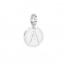 Pendente Lettera A Rebecca in Argento