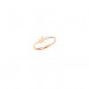 Anello Dodo Stella e Perla in Oro rosa 9Kt