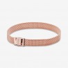 Bracciale Pandora Reflexions Maglia Mesh Rosè