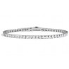 Bracciale Tennis Recarlo Collezione Face Cube in Oro e Diamanti 1,60 Ct