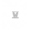 Charm  Eleonora Giordani Farfalla in  Argento con Zirconi