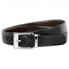 Cintura Uomo Montblanc in  Nero e marrone