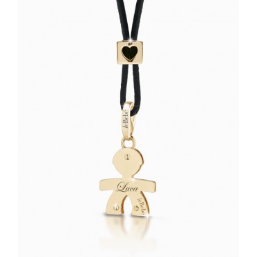 Ciondolo Bimbo  Donna Le Bebè I Cuccioli in  Oro giallo