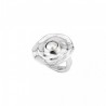 Anello donna uno de 50 Texcoco bagnato in argento con perla bianca realizzato a mano ANI0589BPLMTLOL