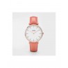 Orologio Cluse Donna Rose Gold La Boheme Al quarzo cassa da 38mm Oro rosa in Acciaio quadrante Bianco cinturino in Pelle