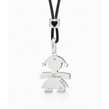 Ciondolo Bimba Donna Le Bebè LBB004-N