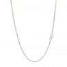 Collana Dodo Nodo in argento 925 con chiusura moschettone Nodo