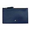 Custodia Montblanc in Pelle Blu Collezione Meisterstuck